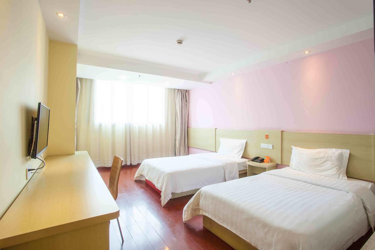 7Days Inn Ezhou Wuchang Avenue Dongjiang International Dış mekan fotoğraf